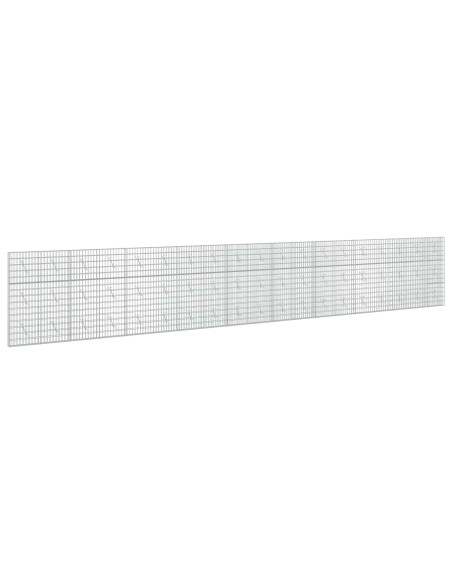 Gabione con Filo da 3,5 mm e Rete da 5x10 cm 950x10x150 cm