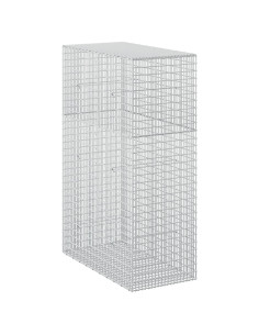 Gabione con filo da 3,5 mm e rete da 5x2,5 cm 50x100x150 cm 2