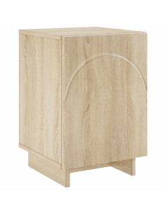 Comodino Rovere Sonoma 33,5 x 34,5 x 50 cm Legno ingegnerizzato 2