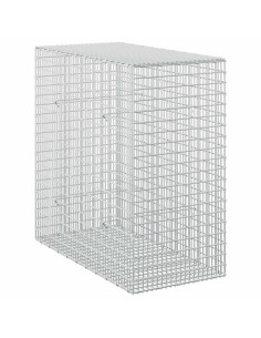 Gabione con filo da 3,5 mm e rete da 5x2,5 cm 50x100x100 cm 2
