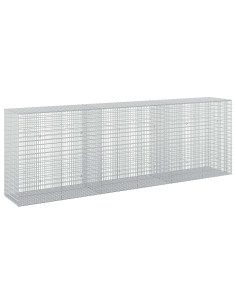 Gabione con filo da 3,5 mm e rete da 5x2,5 cm 300x50x100 cm 2