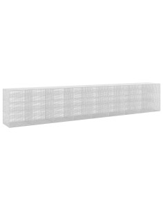 Gabione con filo da 3,5 mm e rete da 5x2,5 cm 850x100x150 cm 2