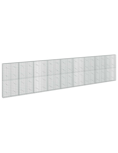 Gabione con Filo da 3,5 mm e Rete da 5x10 cm 900x20x200 cm
