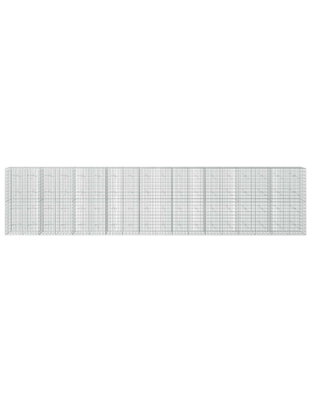 Gabione con Filo da 3,5 mm e Rete da 5x10 cm 900x20x200 cm