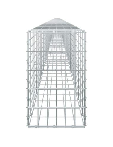 Gabione con Filo da 3,5 mm e Rete da 5x10 cm 900x30x50 cm