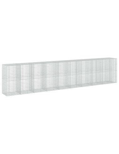 Gabione con Filo da 3,5 mm e Rete da 5x10 cm 950x100x200 cm