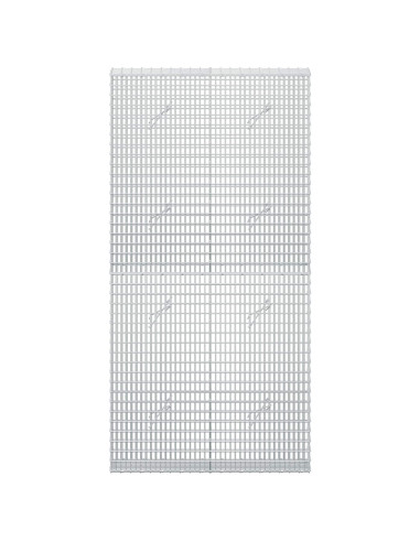 Gabione con filo da 3,5 mm e rete da 5x2,5 cm 100x20x200 cm