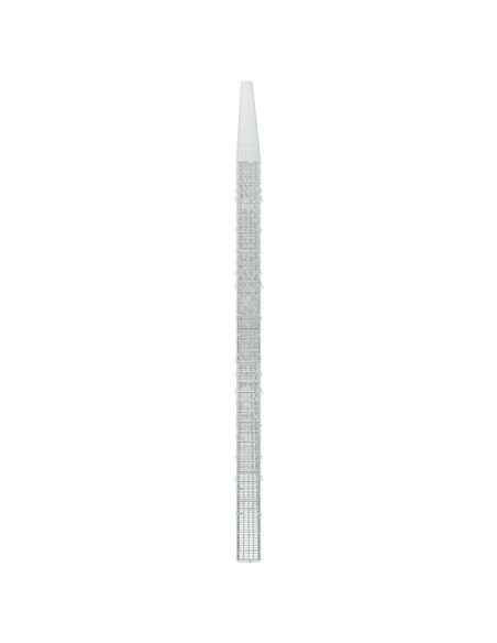 Gabione con filo da 3,5 mm e rete da 5x2,5 cm 1100x10x200 cm