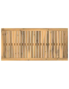 Piano del tavolo 100,5 x 49 x 2 cm Rettangolare Bianco 2