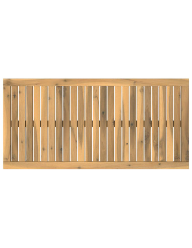 Piano del tavolo 100,5 x 49 x 2 cm Rettangolare Bianco