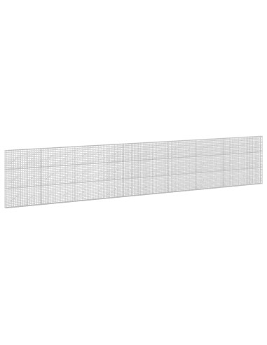 Gabione con filo da 5 mm e rete da 5x5 cm 850x10x150 cm