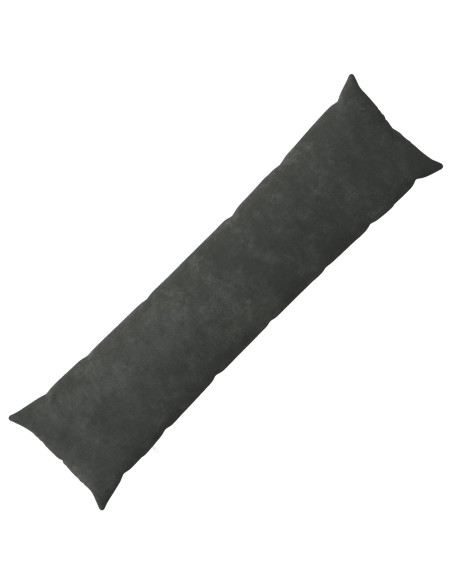 Cuscino HEERLEN Antracite 40 x 145 cm Fleece in microfibra