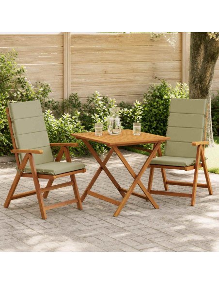 Cuscino per sedia a schienale alto GEMERT 2 pz 100% Poliestere