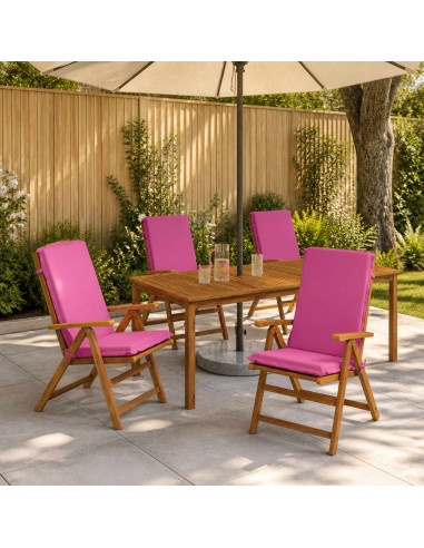 Cuscino per sedia a schienale alto GEMERT 6 pz 100% Poliestere