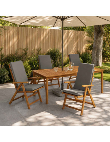 Cuscino per sedia a schienale alto GEMERT 6 pz 100% Poliestere