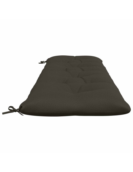 Cuscini per Panchina VIANEN 2 pz 100% Poliestere Antracite