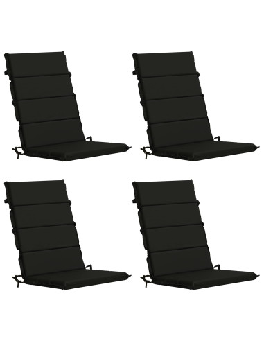 Cuscino per sedia a schienale alto GEMERT 4 pz 100% Poliestere