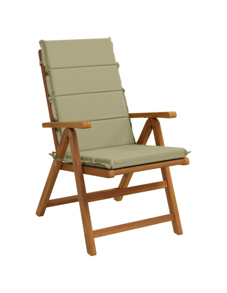 Cuscino per sedia a schienale alto GEMERT 2 pz 100% Poliestere
