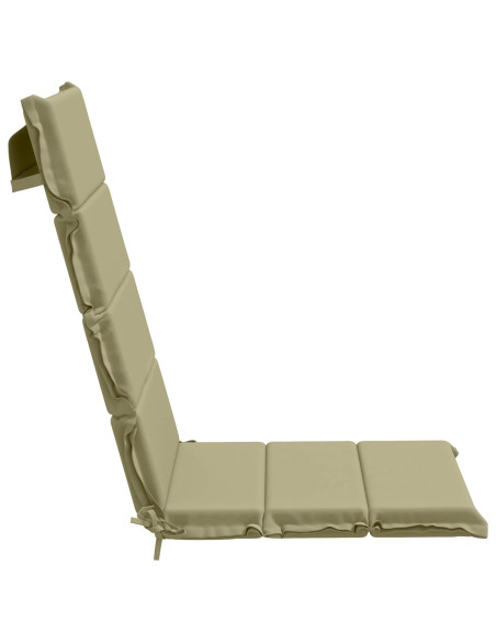 Cuscino per sedia a schienale alto GEMERT 2 pz 100% Poliestere