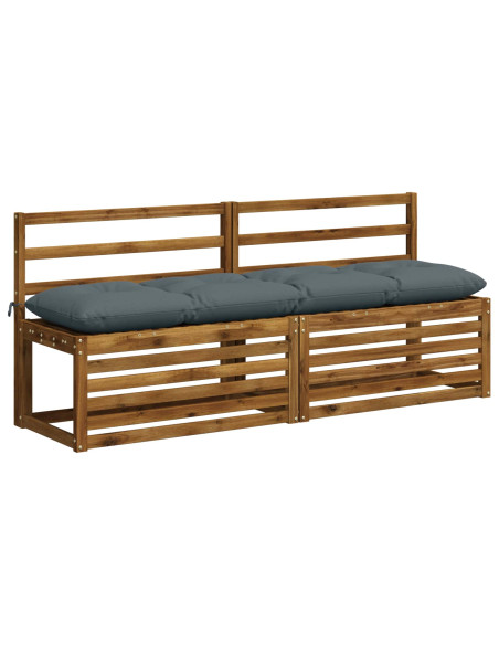 Cuscino per panchina VIANEN 100% Poliestere Blu