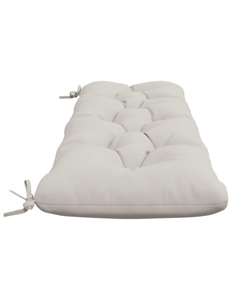 Cuscino per panchina VIANEN 100% Poliestere Bianco