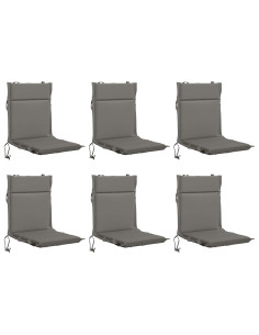 Cuscino per sedia a schienale basso GEMERT 6 pz 100% Poliestere 2