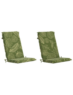 Cuscino per sedia a schienale alto GEMERT 2 pz 100% Poliestere 2