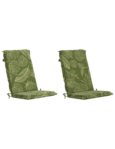 Cuscino per sedia a schienale alto GEMERT 2 pz 100% Poliestere