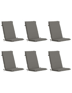 Cuscino per sedia a schienale alto GEMERT 6 pz 100% Poliestere 2