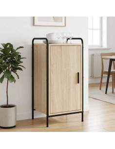 Credenza Rovere Sonoma 97 x 33 x 81 cm Legno ingegnerizzato