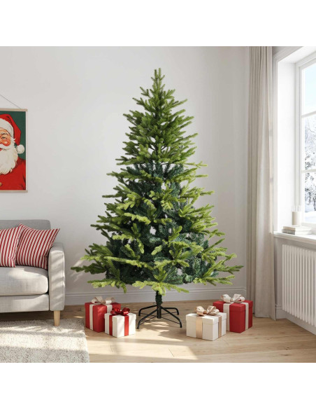 Albero di Natale Artificiale con Rami Pieghevoli 240 cm