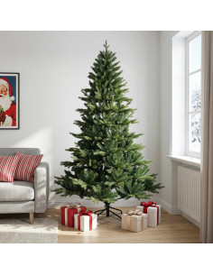 Albero di Natale Artificiale con Rami Pieghevoli 240 cm