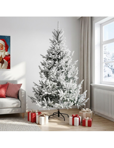 Albero di Natale Artificiale con Rami Pieghevoli 240 cm