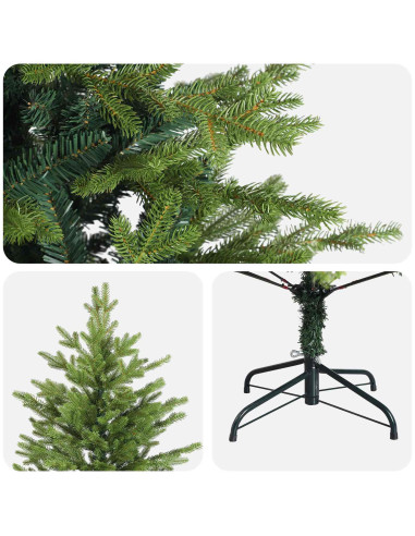 Albero di Natale Artificiale con Rami Pieghevoli 240 cm