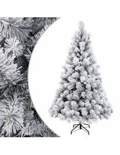 Albero di Natale Artificiale con Rami Pieghevoli 240 cm 2