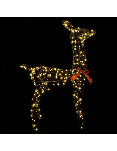 Renna di Natale 3D LOVIISA 285 LED Bianco caldo