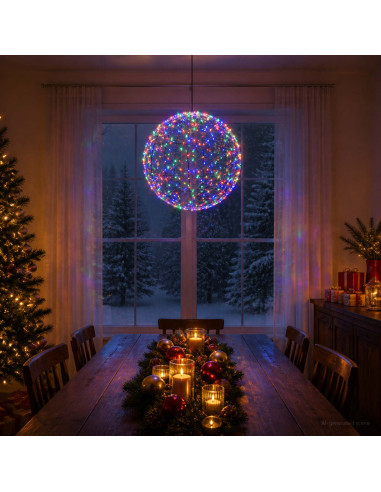 Luce a punta di Natale 950 LED Multicolore Ø 60 x 63 cm