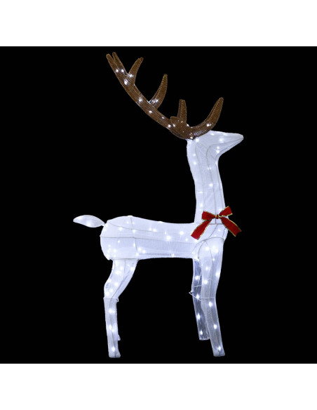 Renna di Natale 3D LOVIISA 140 LED Bianco freddo