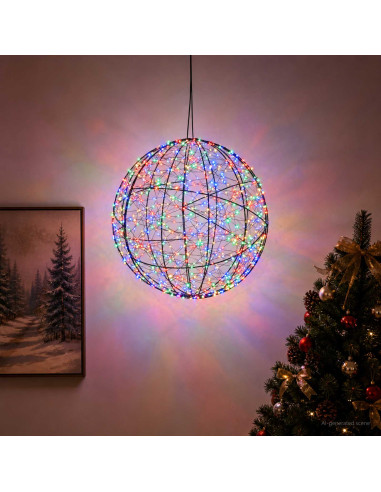 Luce a punta di Natale 950 LED Multicolore Ø 60 x 63 cm