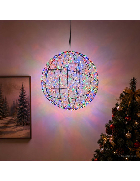 Luce a punta di Natale 950 LED Multicolore Ø 60 x 63 cm
