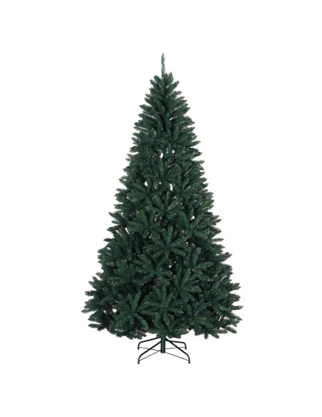 Albero di Natale Artificiale con Rami Pieghevoli 240 cm PVC