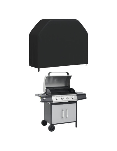 Coperture per Barbecue 2 pz 162x61x122 cm 420D Tessuto Oxford