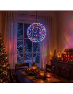Luce a punta di Natale 500 LED Multicolore Ø 40 x 42 cm