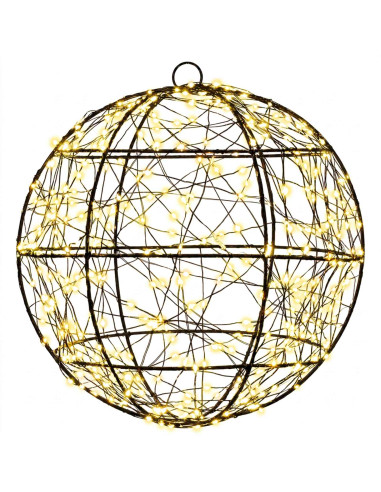 Luce a punta di Natale 300 LED Bianco caldo Ø 30 x 32 cm