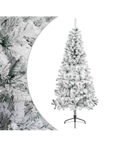 Albero di Natale artificiale 240 cm PVC e Acciaio