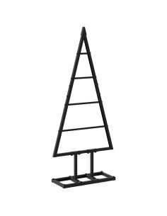 Albero di Natale in metallo KUOPIO 60 cm Metallo Nero 2