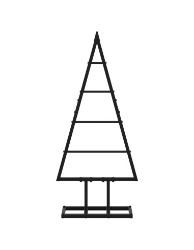 Albero di Natale in metallo KUOPIO 60 cm Metallo Nero
