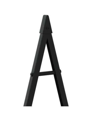 Albero di Natale in metallo KUOPIO 60 cm Metallo Nero