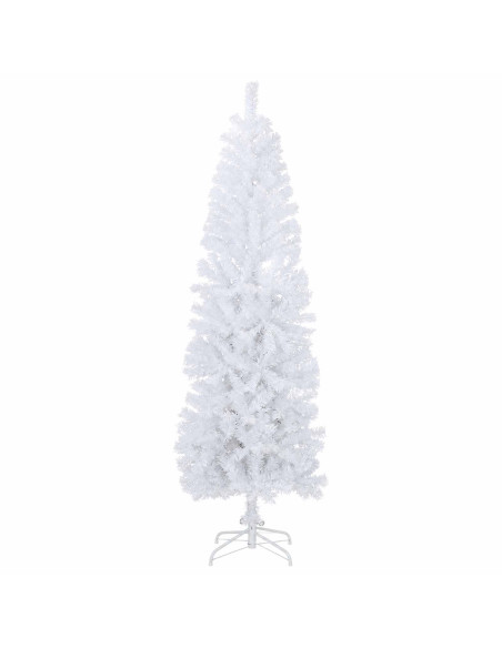 Albero di Natale Artificiale Sottile 180 cm 300 LED