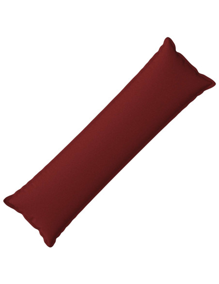 Cuscino con cuscino HOUTEN Rosso Vino 40 x 145 cm Lino